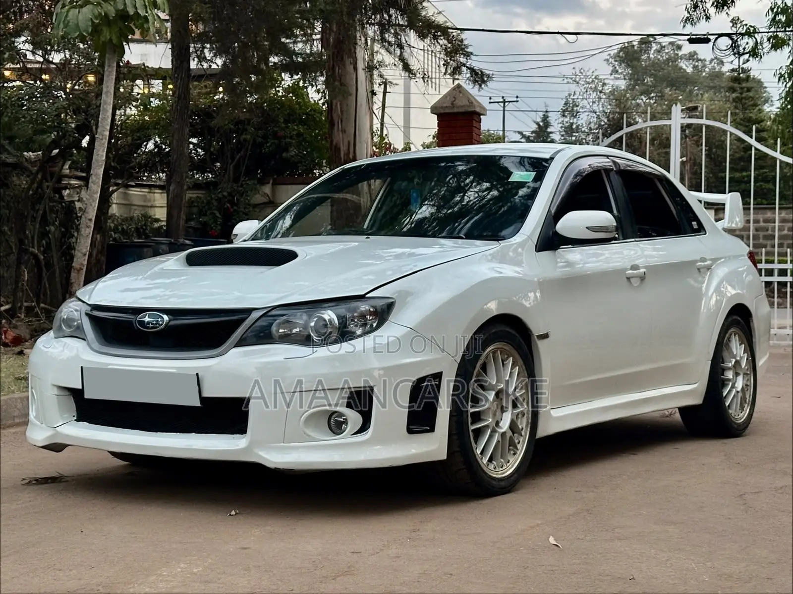 Subaru Impreza WRX STI 2010 White