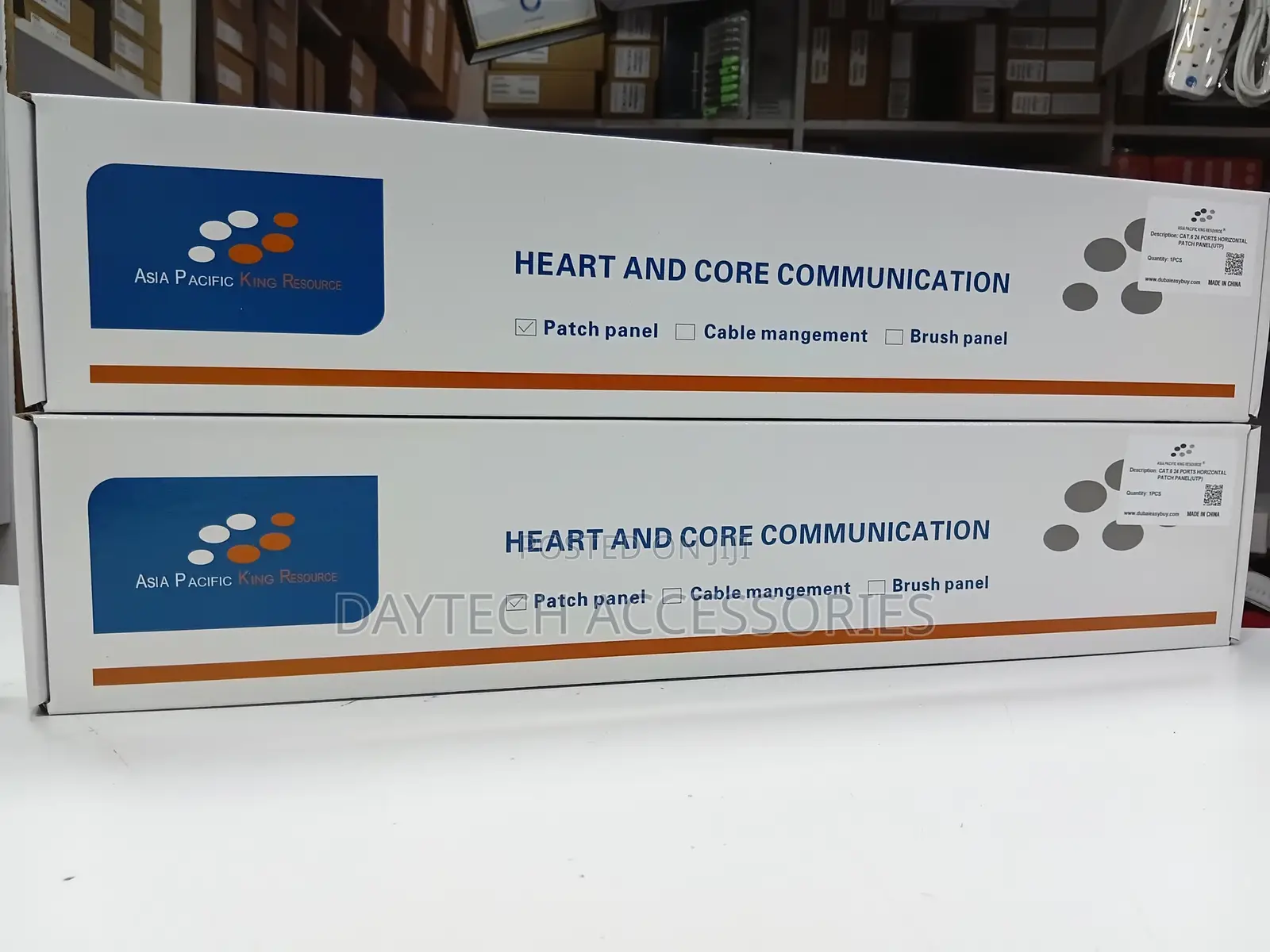 Cat.6 24 Ports Horizontal Patch Panel (Utp)