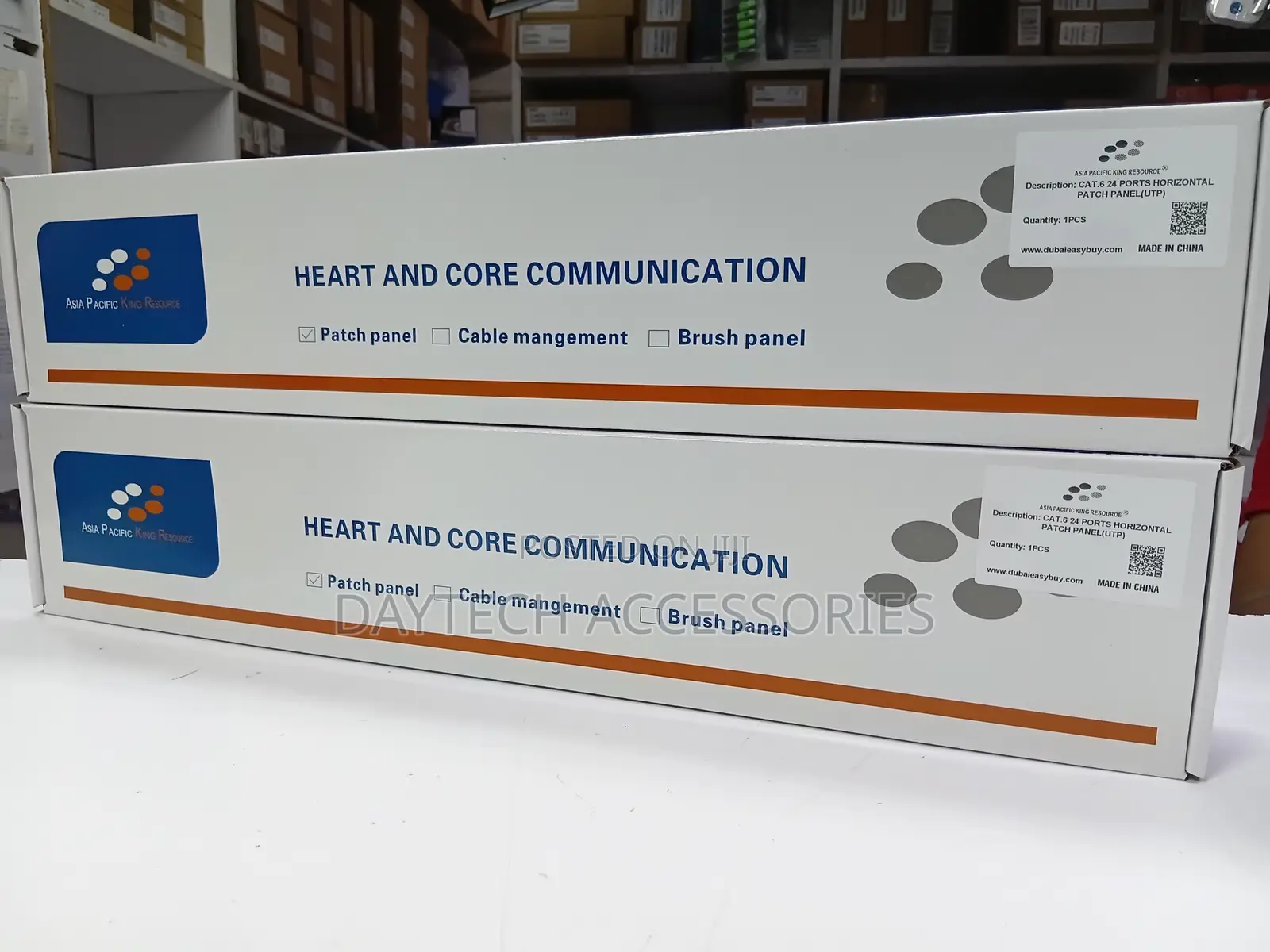 Cat.6 24 Ports Horizontal Patch Panel (Utp)
