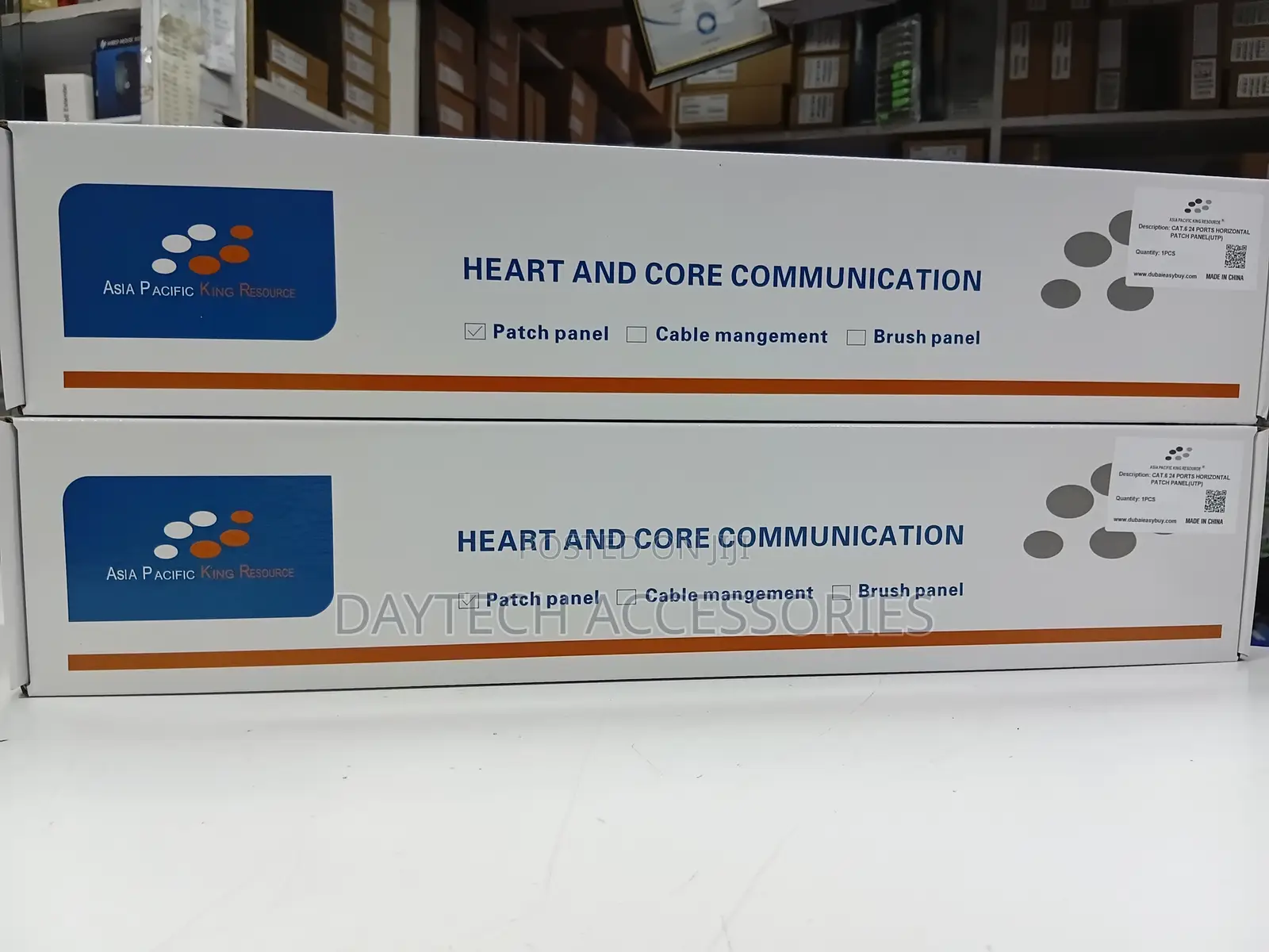 Cat.6 24 Ports Horizontal Patch Panel (Utp)