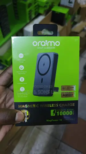 Oraimo MagPower 15 OPB-7102W 10000mAh Magnetic Wireless Power Bank