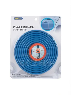 Blue Car Door Edge Protector Strip Guard.