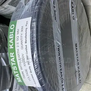 2.5mm Twin Earth Electrical Cable 90 Metres – 3 Core PVC Wire