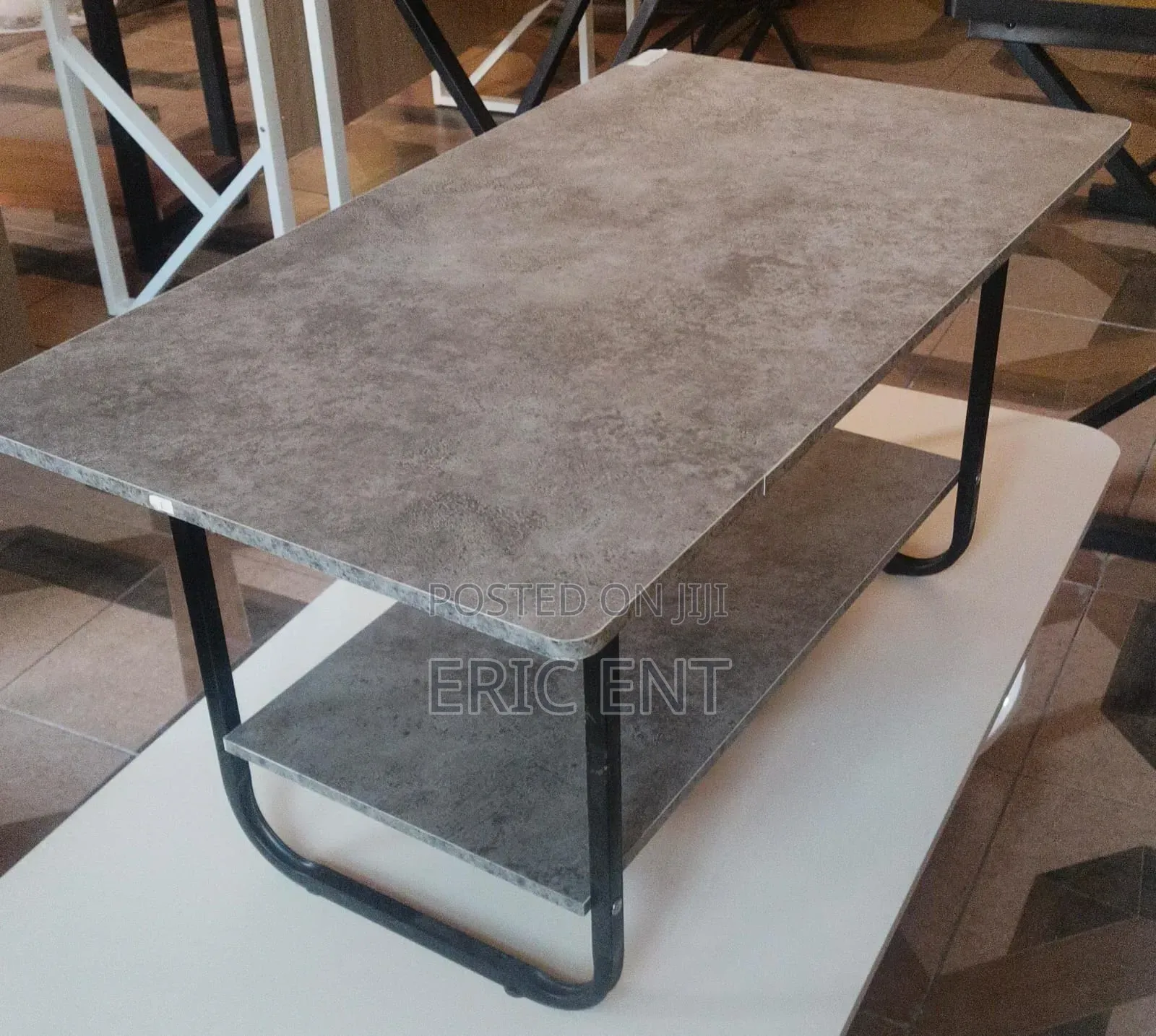 Imported Executive Marble Top Coffee Table