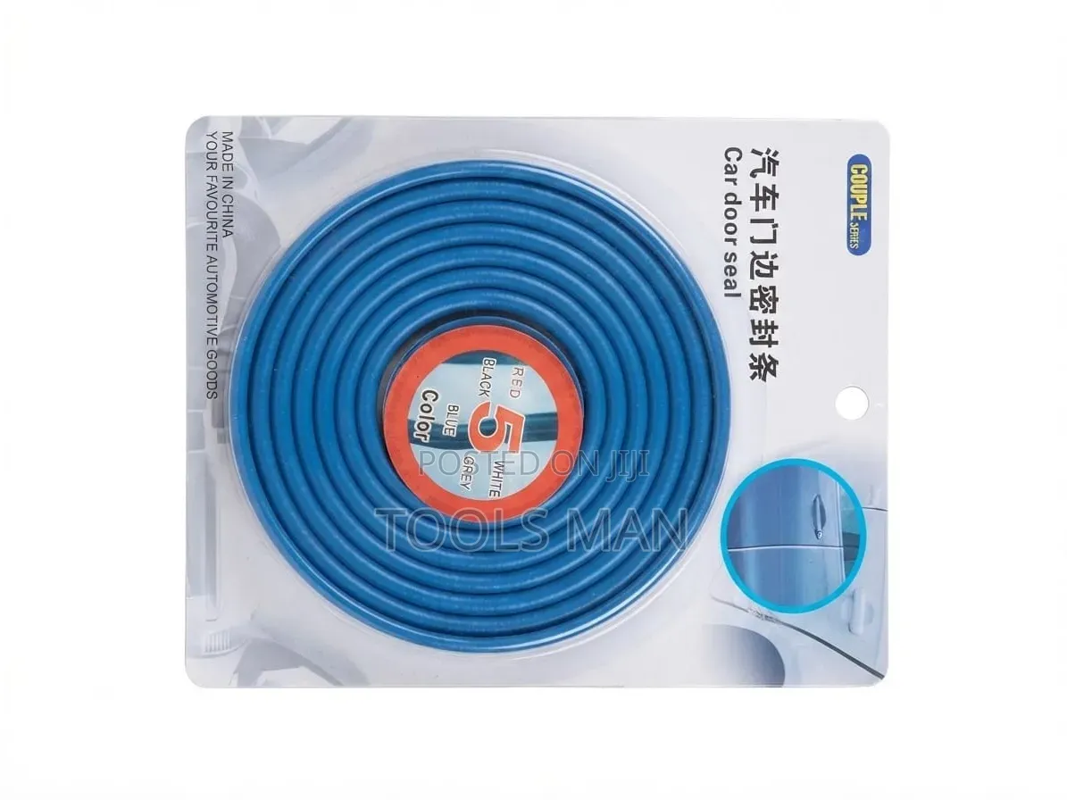 Blue Car Door Edge Protector Strip Guard.