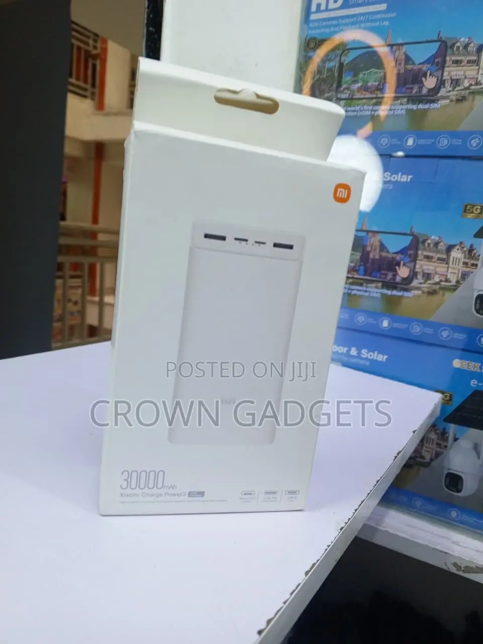 Mi 30000mAh Power Bank Large Capacity Fast Charger