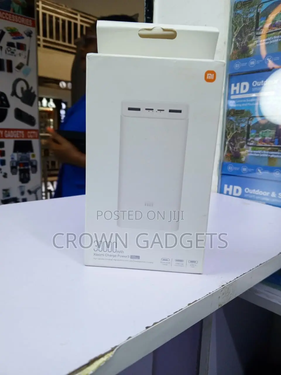 Mi 30000mAh Power Bank Large Capacity Fast Charger