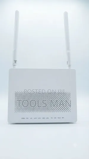Wi-Fi Router Dual Antenna Wireless Network.