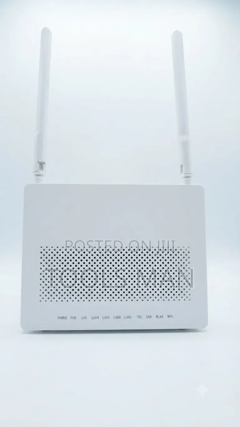 Wi-Fi Router Dual Antenna Wireless Network.
