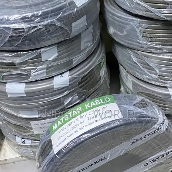 2.5mm Twin Earth Cable 90m – 3 Core Flame Retardant Electrical Wire