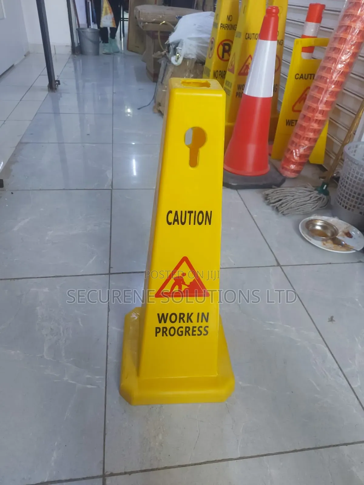 Safety Cones (No Parking,Wet Floor and Work in Progress)