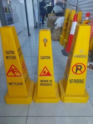 Safety Cones (No Parking,Wet Floor and Work in Progress)