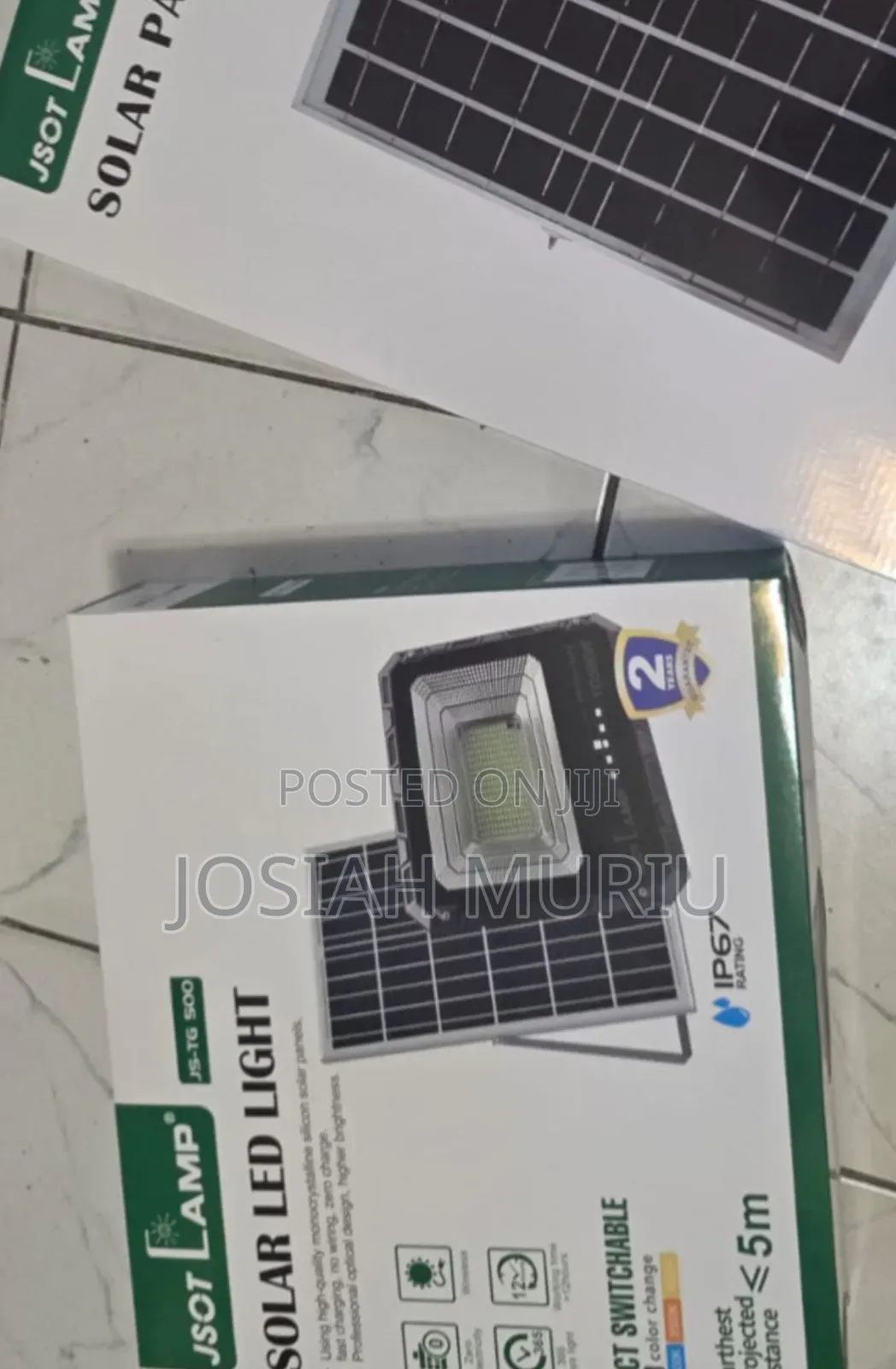 TG500 Ultra Bright Solar Floodlight