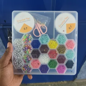 Diy Beads Jewelry Kit for Kids and Adults, Craft Maker Set