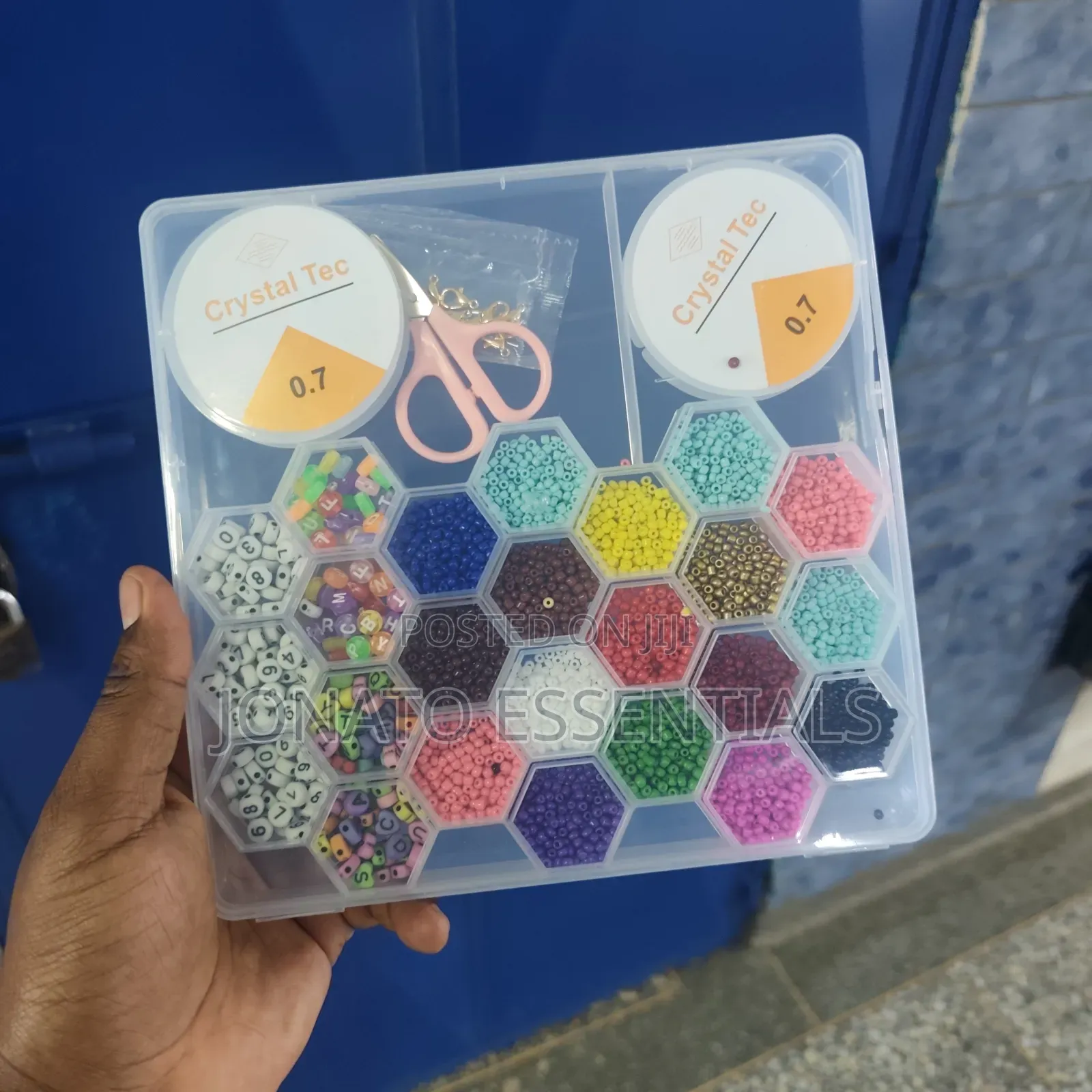 Diy Beads Jewelry Kit for Kids and Adults, Craft Maker Set