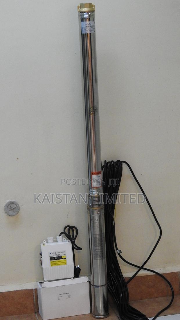 Heavy Duty 1HP Borehole Submersible Pump – 750W | 126 Metres