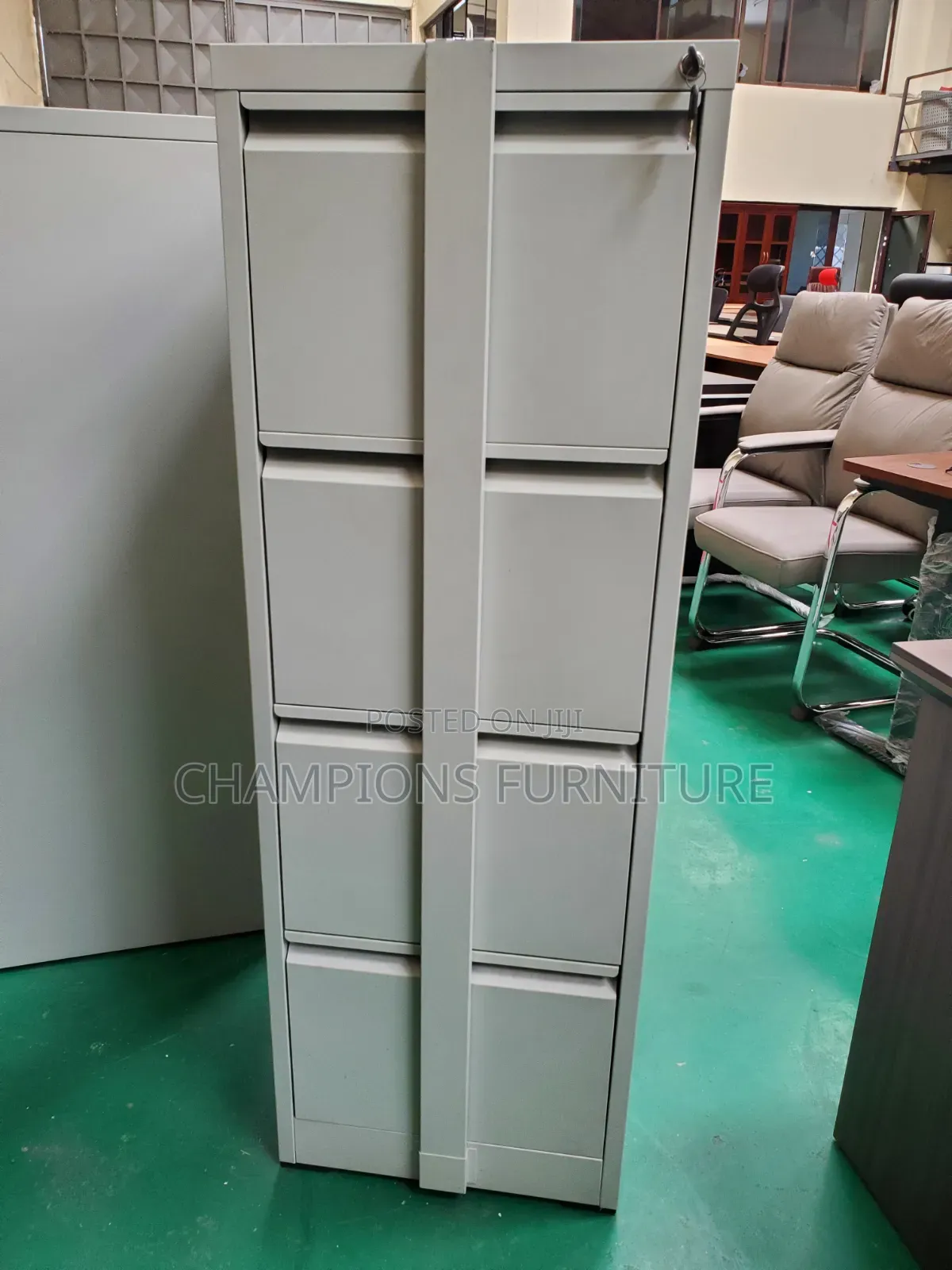 4 Drawers Cabinet With Locking Bar