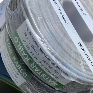 90 Metres 2.5mm 3 Core Twin Earth Electrical Cable – PVC Insulated