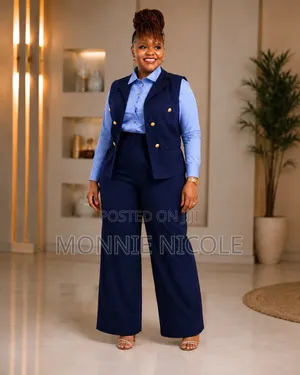 Mary Official 3 PC Set Trouser Suit