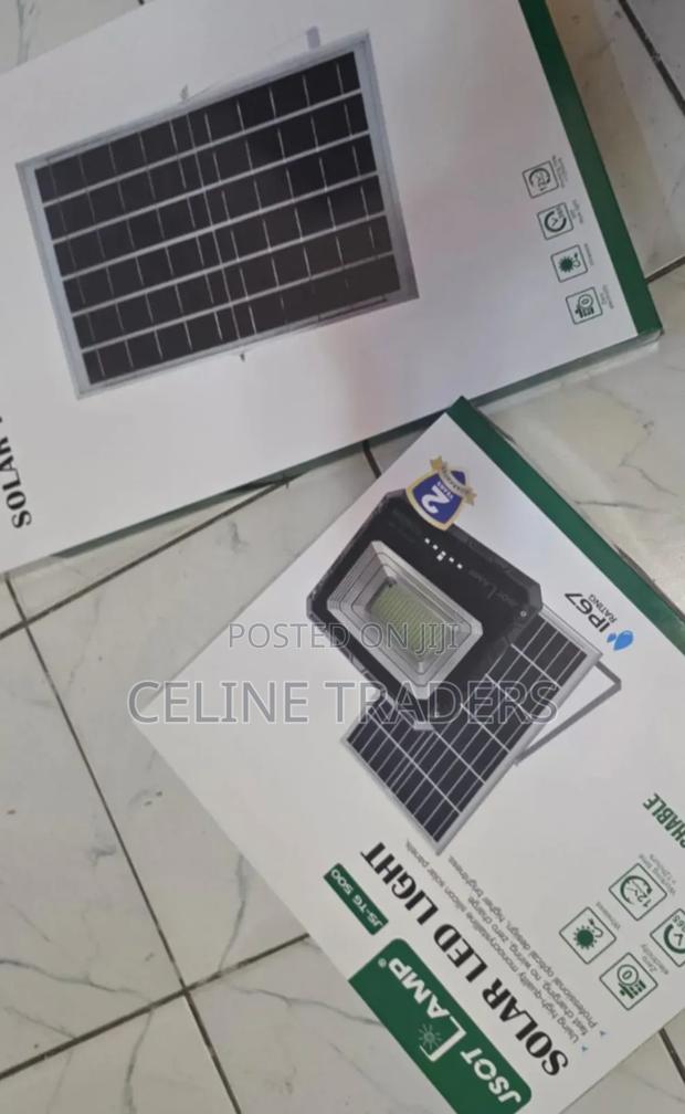Heavy Duty 500w Outdoor Solar Floodlight - main view