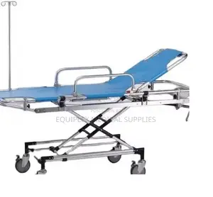 Aluminum Alloy Emergency Transfer Stretcher / Ambulance Trolley