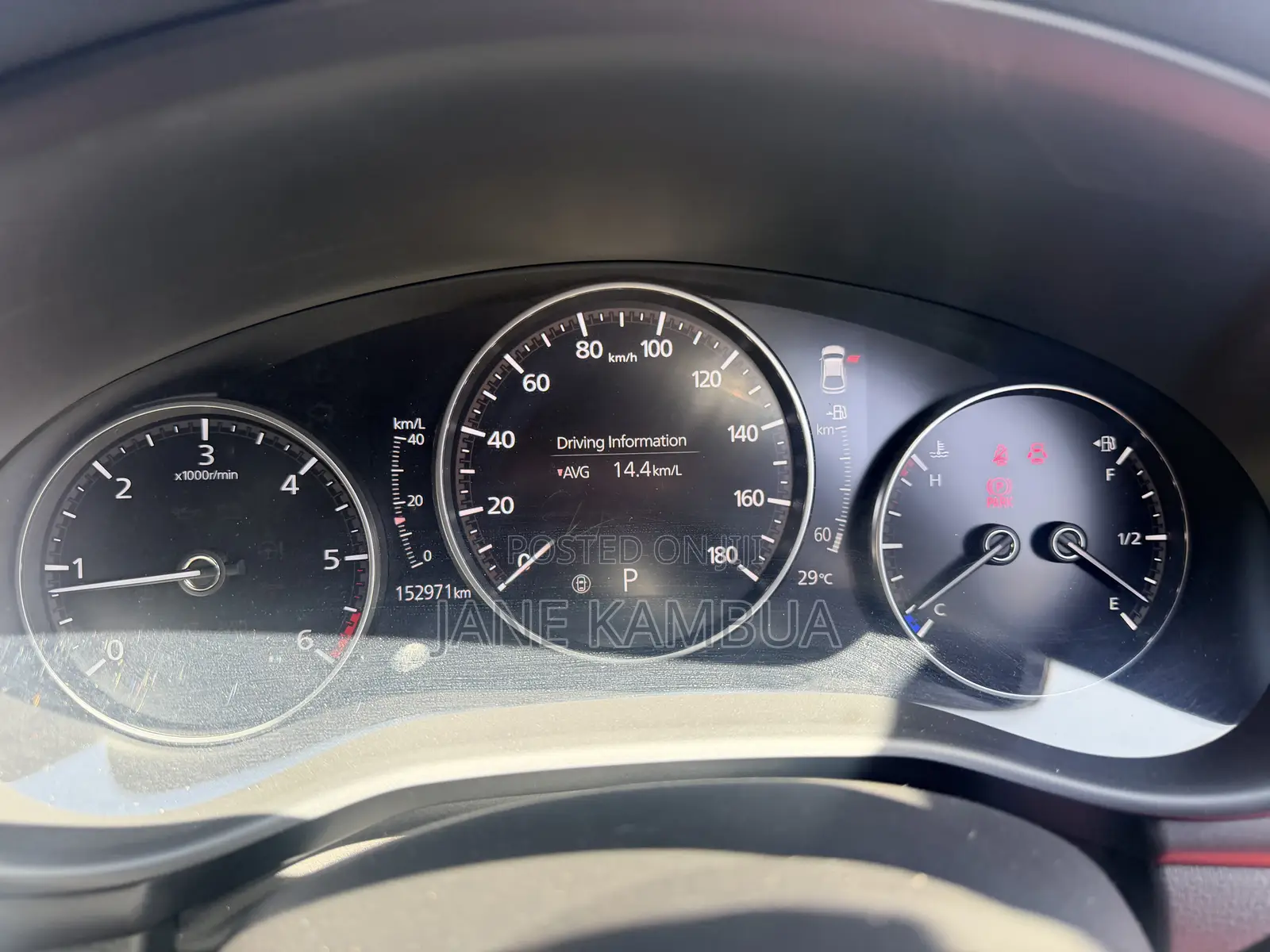 Mazda 3 2019 Red