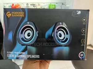 The Porodo Gaming Stereo Gaming Speakers (PDX517-BK)