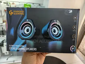 The Porodo Gaming Stereo Gaming Speakers (PDX517-BK)