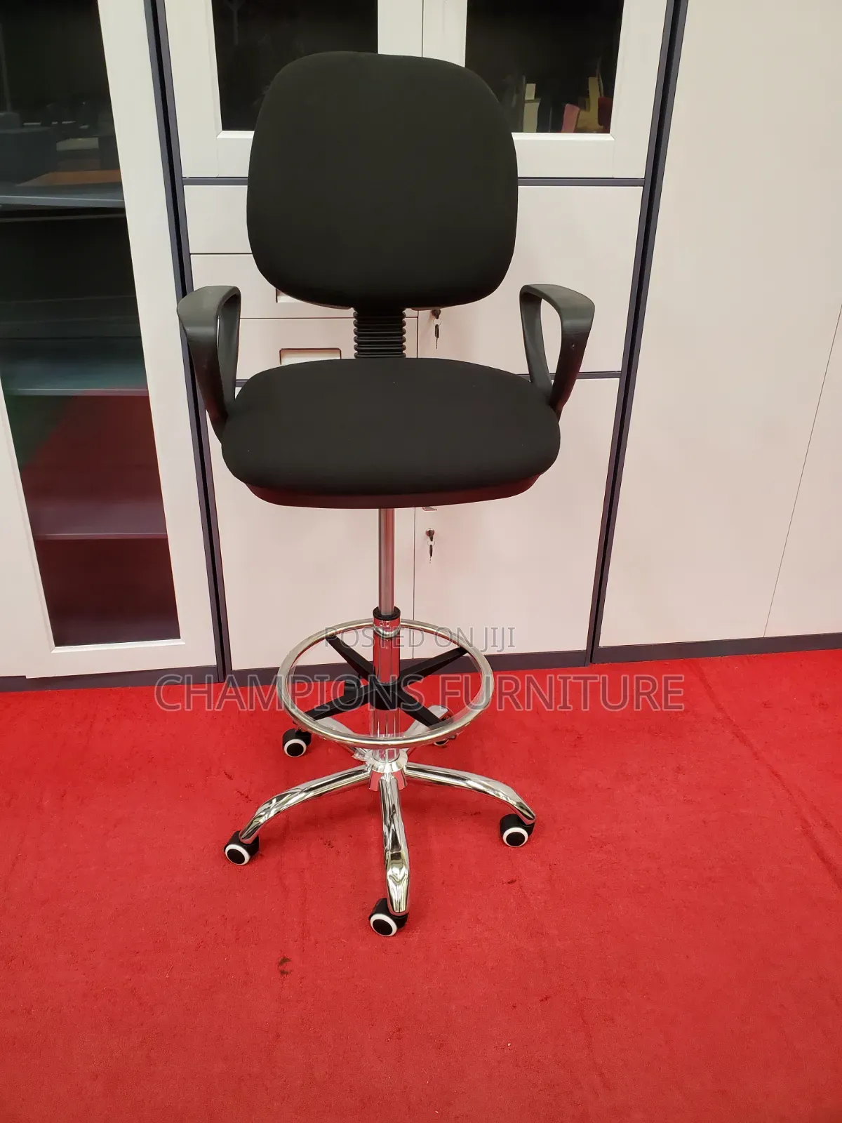 High Drafting Counter/Cashier Chair