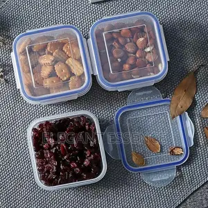 ROK Clear Plastic Square Container