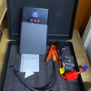 4-in-1 Design Portable Jump Starter LED Flashlight Inflator