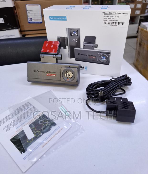 Smart Dual Lens Ubox App 4G Dash Camera Dual Lens Dashcam