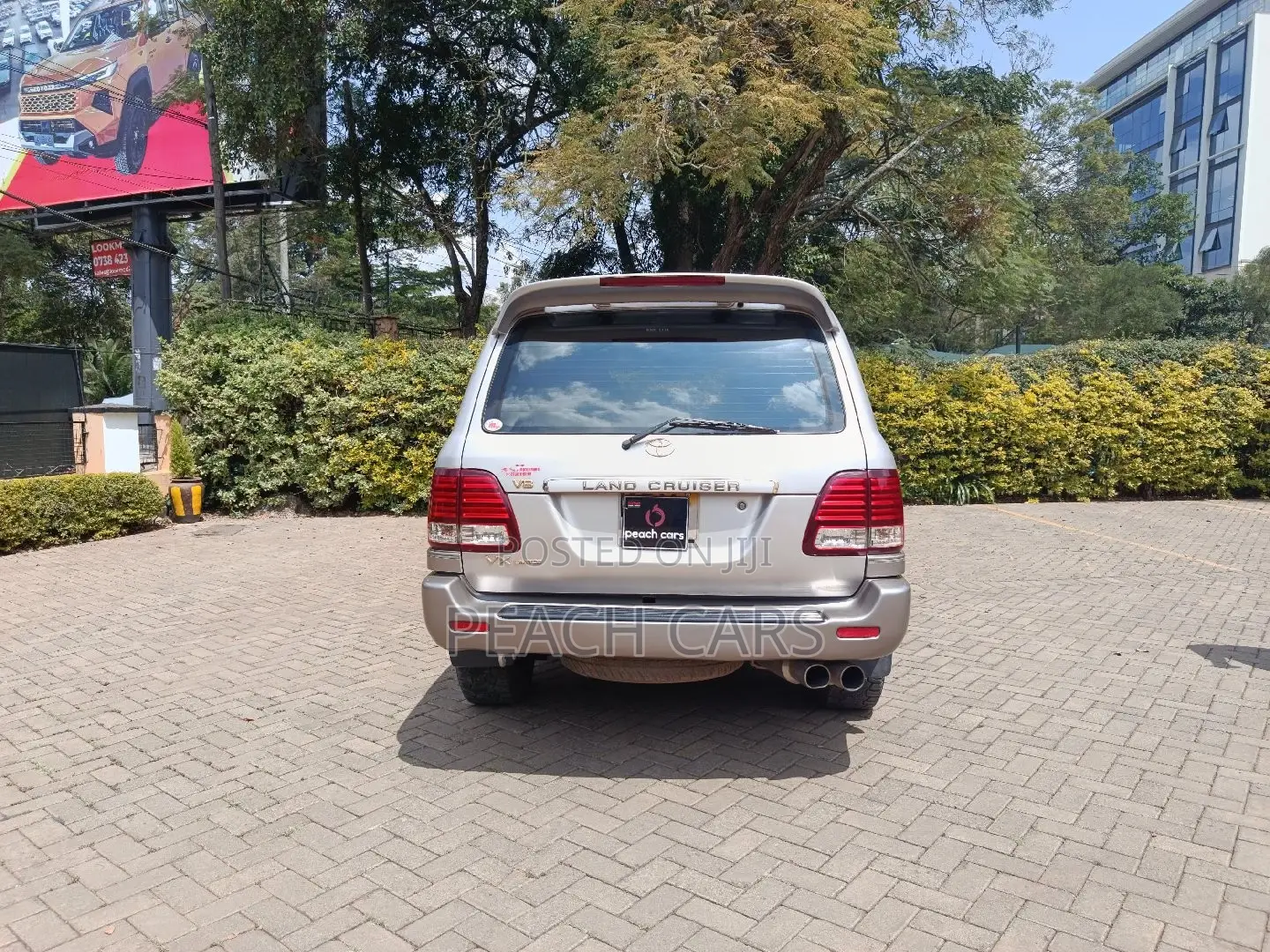 Toyota Land Cruiser 2003 Silver
