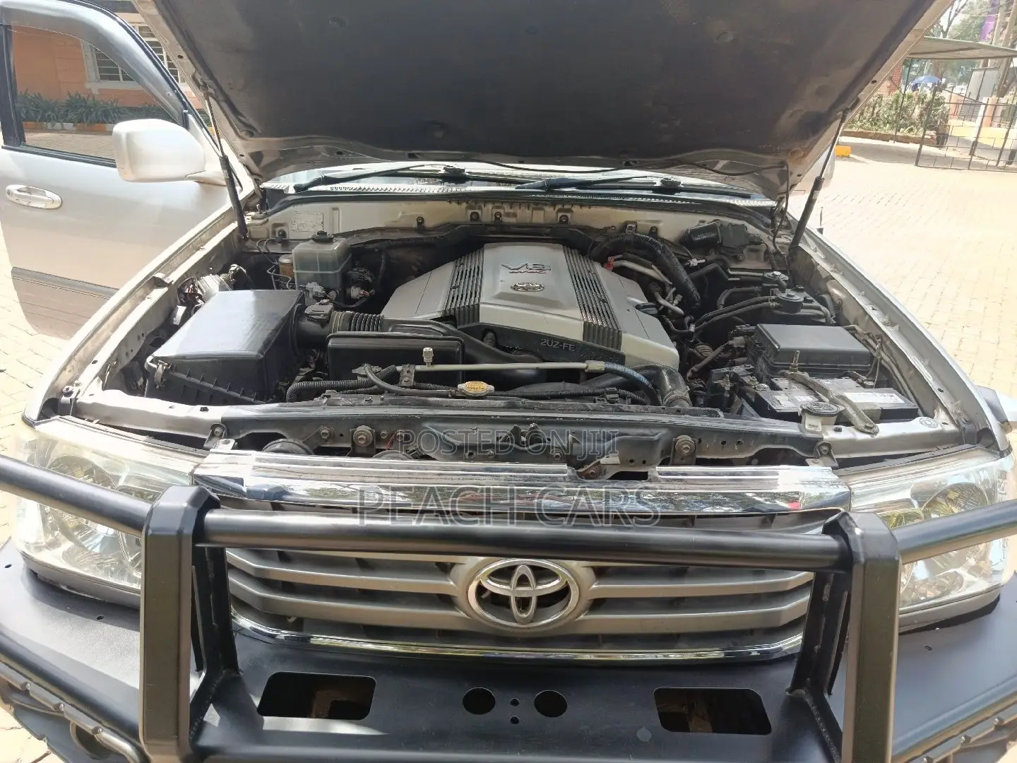 Toyota Land Cruiser 2003 Silver