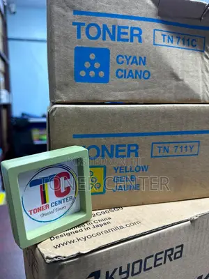 Konica Minolta TN-711 Cyan Toner – Vibrant High-Performance