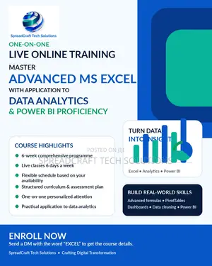 Master Data Analytics With Advanced Excel and Power Bi Proficiency