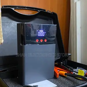 Portable Tyre Inflator . Q7 80000mAh Car Jump Starter Compressor