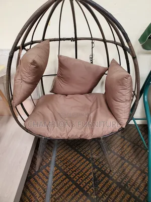 Outdoor Rattan Cage Egg Chair