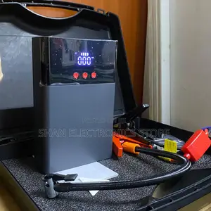 Powerful Jump-Starting. Q7 80000mAh Portable Tyre Inflator