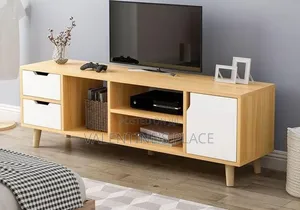 Scandinavian Style Modern Wooden 6ftTV Stand With Cabinets and Drawers