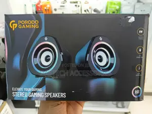 Porodo Stereo Gaming Speakers.