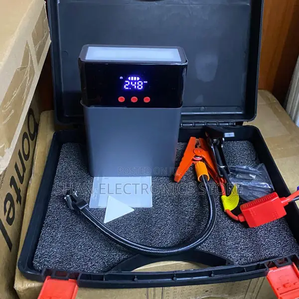 Portable Q7 80000mAh Roadside Emergency Jump Starter Kit.