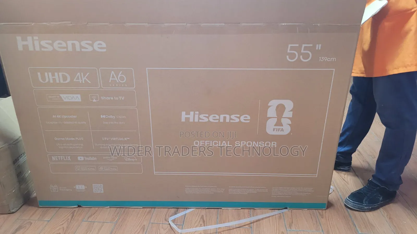 Hisense 55" A6 Series UHD Smart TV