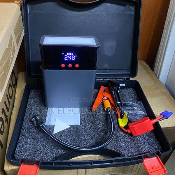 Portable Design Q7 80000mAh Vehicle Jump Starter Digital Tyre Inflator