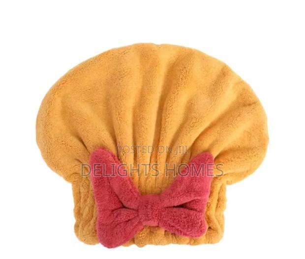 Super Absorbent Quick Drying Hair Cap_car - thumbnail 2