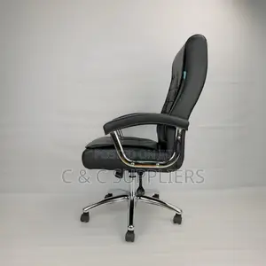 Executive PU Leather Black Computer Chair.