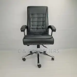 Executive PU Leather Black Computer Chair.