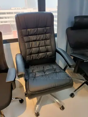 Executive PU Leather Black Computer Chair.
