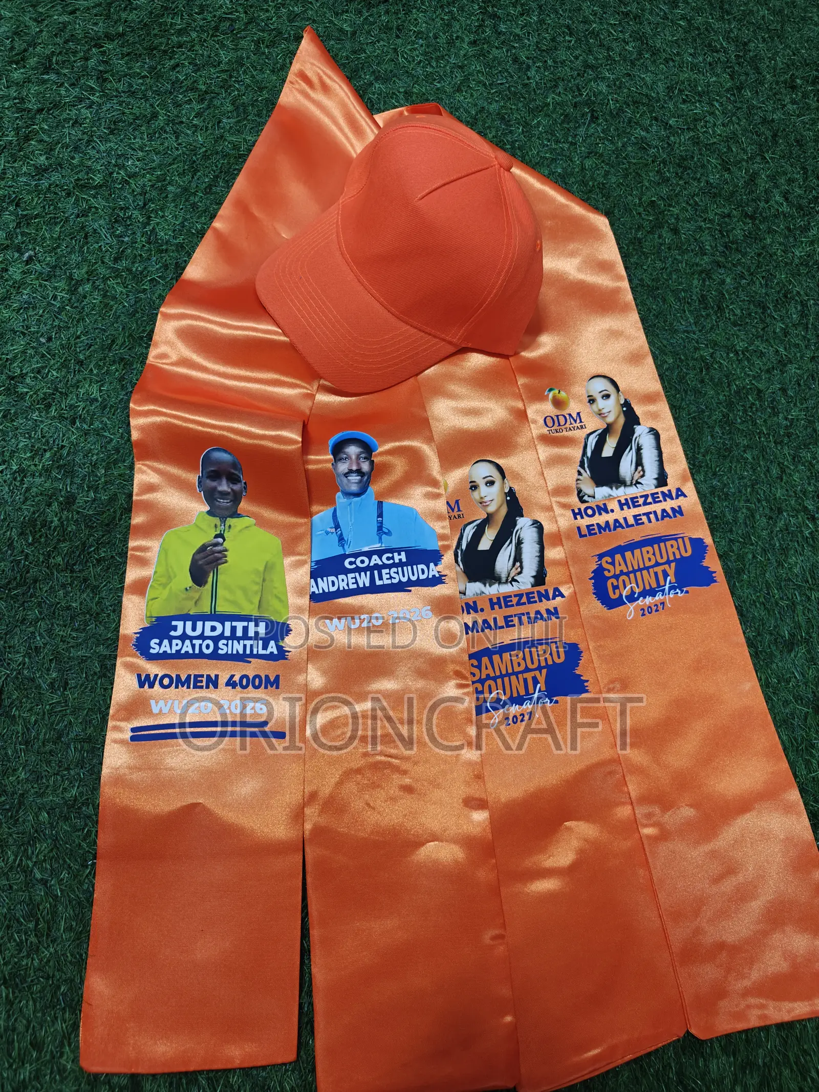 Branded Sashes