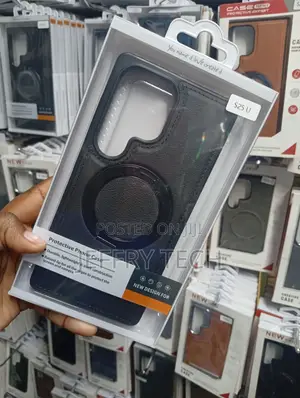 Magnetic Ring Kickstand Case Designed for the Samsung Galaxy S24 Ultra